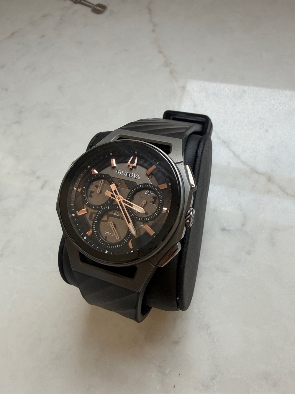 Bulova Men’s CURV Chronograph Watch